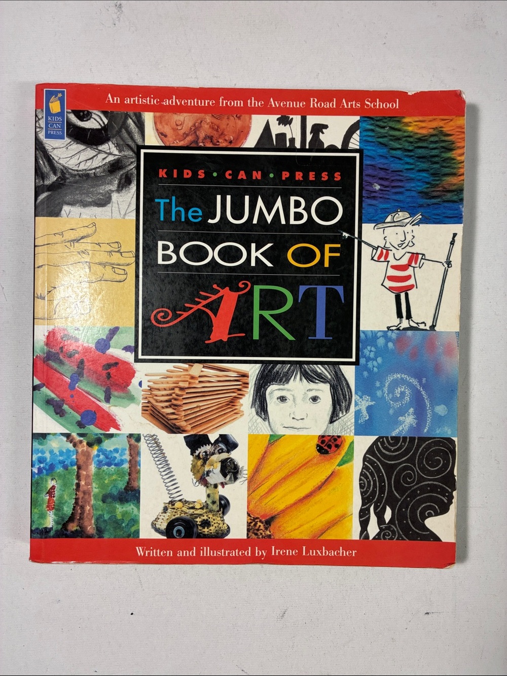 The Jumbo Book of Art - Colorful Illustrated Art Book